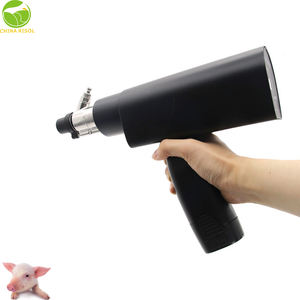 豚の皮内注射用電気ワクチン注射器新しいアップデート獣医動物針なし痛みのない注射器 - Product Image 2