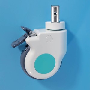 Roulettes médicales universelles pivotantes personnalisées en gros pour mobilier médical et instruments d'hôpital - Product Image 4