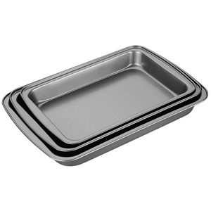 Rectangular Non Stick Cake Pan Carbon Steel Baking Mold Oven <b>Safe</b> Baking Tools Cake Pans - Product Image 2