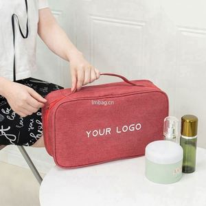 Bolsa de Aseo de Viaje Personalizada de Gran Capacidad, Ecológica, Resistente al Agua, para Mujer, Bolsa de Cosméticos Portátil con Cierre de Cremallera - Product Image 2