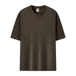 A4402 T-shirts pour hommes T-shirt de sport en coton de haute qualité Couleur unie <span class=keywords><strong>Extra</strong></span> Large Couleur unie - Product Image 1