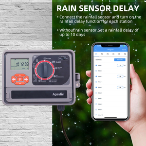 Programmateur d'arrosage sans fil Rain Bird pour extérieur, kit d'irrigation à prix compétitif avec contrôleur Rainpoint en plastique - Product Image 4