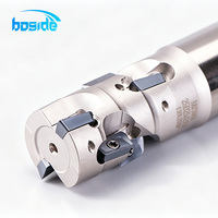 BOSIDE BAP400R Fraise à queue en spirale indexable robuste pour centre d'usinage CNC, usinage de face et de finition, OEM