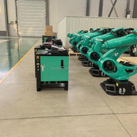 Robot de 6 Ejes para Máquinas CNC, Robot de Carga y Descarga Automática para Tornos, Fresadoras y Centros de Mecanizado