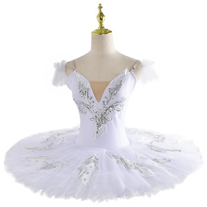 Gonna Tutu da balletto per bambini <span class=keywords><strong>abbigliamento</strong></span> Performance ragazze costume da ballo lago cigno rosso abito <span class=keywords><strong>Ballerina</strong></span> abito da balletto professionale - Product Image 3
