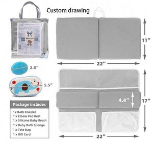 Almohadilla de Apoyo para Rodillas y Codos para Baño de Bebés - Product Image 3