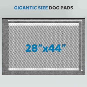 New Design Activated Charcoal 60*60 <b>Pee</b> <b>Pads</b> 6 Layer Thick Super Absorbent <b>Pee</b> <b>Pad</b> with Deodorant, Leak Proof Adhesive Sticker - Product Image 3