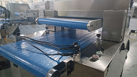 Machine à découper les gâteaux à grande vitesse, équipement industriel électrique pour la découpe de pain et de hamburgers