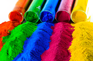 2002 वर्मीलियन रंग चमकदार पाउडर पेंट - Product Image 3