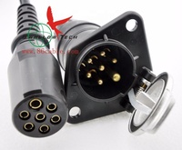 RTS SWALLOWTECH 1M + 3M + 1M HEAVY 7pin extension de remorque spirale CAMERA AUDIO VIDEO câble pour 4 caméras SYSTÈME