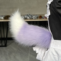 Queue d'animal électrique télécommandée, faite à la main, pour cosplay, fêtes et événements, pince à cheveux oreilles de chat, queue de renard, pour homme adulte