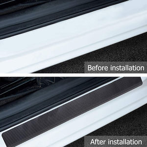 No Logo <strong>Door</strong> <strong>Entry</strong> Guard Sticker Car <strong>Door</strong> <strong>Sill</strong> Self-Adhesive Car Wrap Protector Car <strong>Door</strong> Protector - Product Image 4