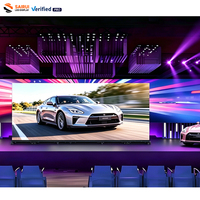 P1.2 P1.5 P1.8 P2.5 Totem publicitaire LED pliable sur pied pour affichage intérieur
