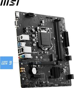 Placa base MSI <span class=keywords><strong>PRO</strong></span> 1200/<span class=keywords><strong>PRO</strong></span> 2 II, Micro-ATX-Compatible con procesadores Intel Core de 10. ª generación, LGA DDR4 - Product Image 3
