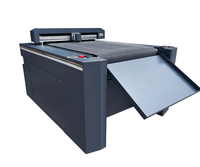 Cortadora de Cama Plana Yitu FCR6090 con Doble Cabezal, Plotter de Contorno con Aspiración, Cortadora de Pegatinas, Plotter de Corte por Rollo con Servomotor