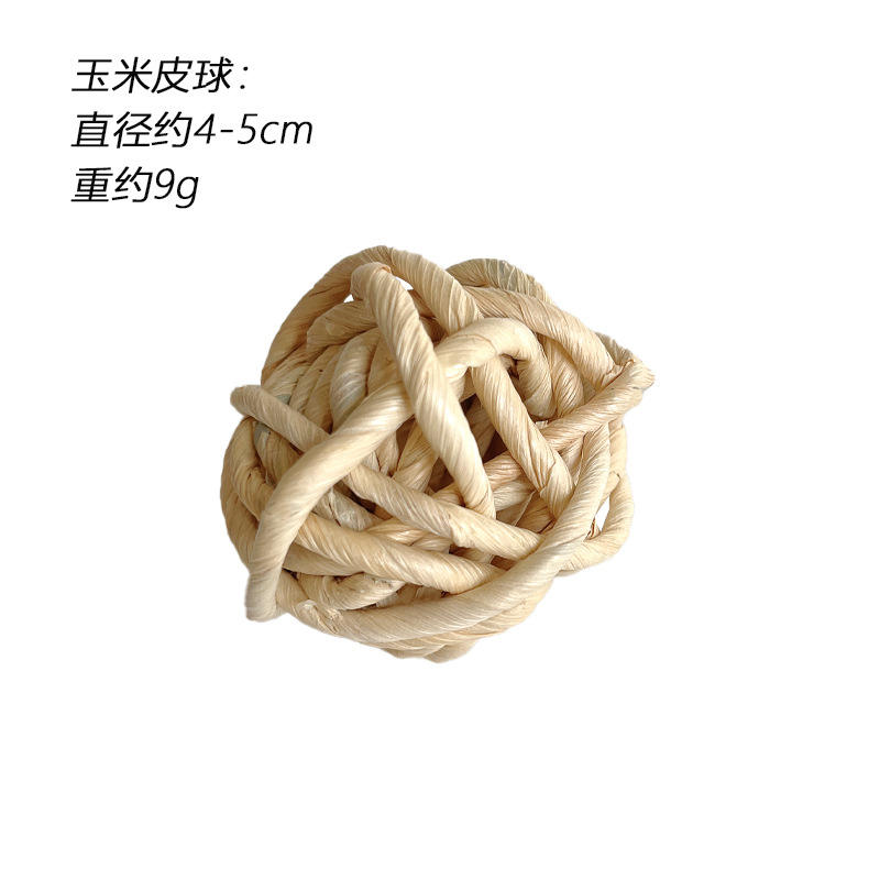 Boule de corde de maïs de 5 cm
