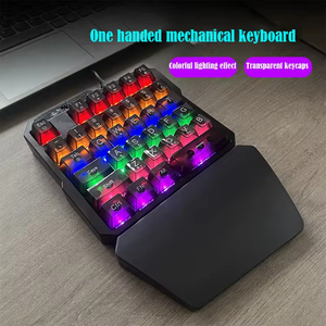 K75RGB transparent keyboard 81-<b>key</b> three-mode wireless wired mechanical player e-sports keyboard - Product Image 3