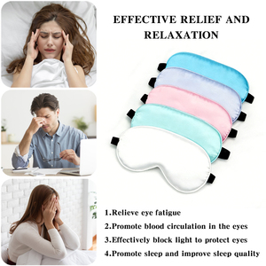 Antifaz Multicolor para Dormir, Ligero, de Poliéster, Sublimable, con Almohadilla Nasal y Elástico - Product Image 5