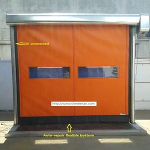 Porte à enroulement rapide en PVC avec capteur micro-ondes et servomoteur de protection – <span class=keywords><strong>Prix</strong></span> au mètre carré - Product Image 6