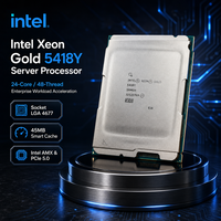 Prosesor Intel Xeon Gold 5418Y Server CPU 24 Core 48 Thread 2.0GHz 3.8GHz 45MB L3 Cache LGA4677 185W