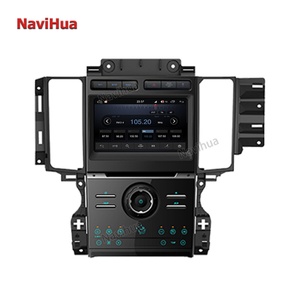 Navihua Android Car DVD Player Audio <b>Stereo</b> GPS Navigation <b>System</b> Car Radio Multimedia for Tesla Style Ford Taurus 2010 - Product Image 5