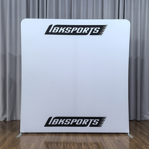 Cabina de exhibición portátil de Feria Comercial de tela de tensión estándar de nuevo diseño, soporte de exposición de tubo de aleación de aluminio - Product Image 2