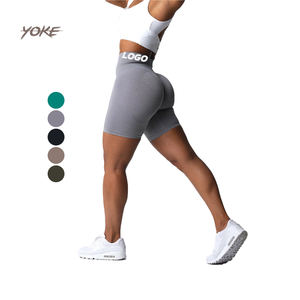 Boyunduruğu için sıcak ürünler yaz 2024 özel tasarım nefes itme kadar kısa Yoga pantolon spor koşu spor Yoga pantolon spor Legging - Product Image 1