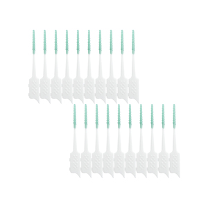 Ensemble de 40 brosses interdentaires pour le nettoyage des dents orthodontiques, les soins bucco-dentaires, les appareils dentaires, l'élimination de la plaque dentaire en nylon, la santé dentaire - Product Image 2
