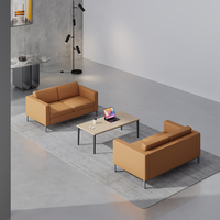 Ensemble de canapés de bureau modulaires modernes, fauteuils de salon de haute qualité, sièges commerciaux pour réception, hall d'entrée, salle de direction