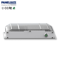 Boîtier tout-en-un OEM ODM Ethercat Codesys PLC IHM mural sans ventilateur à double cœur I7 4G 128G RS232 485 COM ordinateur embarqué haut