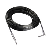 Câble d'instrument professionnel de cordon de guitare droit de 6.35mm pour ampli de guitare électrique