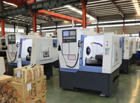 Tour CNC miniature H32i à guidage linéaire horizontal automatique, fabriqué en Chine, à prix compétitif, compatible GSK/Fanuc
