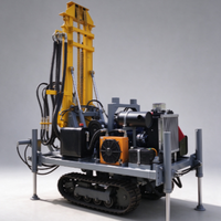 Foreuse portable pour puits d'eau, petite machine de forage de puits pour projets de construction d'irrigation domestique et agricole