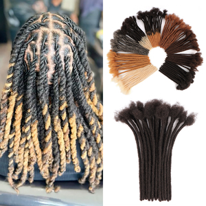 Vente en gros de produits Serrures <span class=keywords><strong>Cheveux</strong></span> Naturels 0.6cm Dreadlock Extension Serrures de <span class=keywords><strong>cheveux</strong></span> humains <span class=keywords><strong>Cheveux</strong></span> naturels | Dreadlocks <span class=keywords><strong>Cheveux</strong></span> humains - Product Image 1