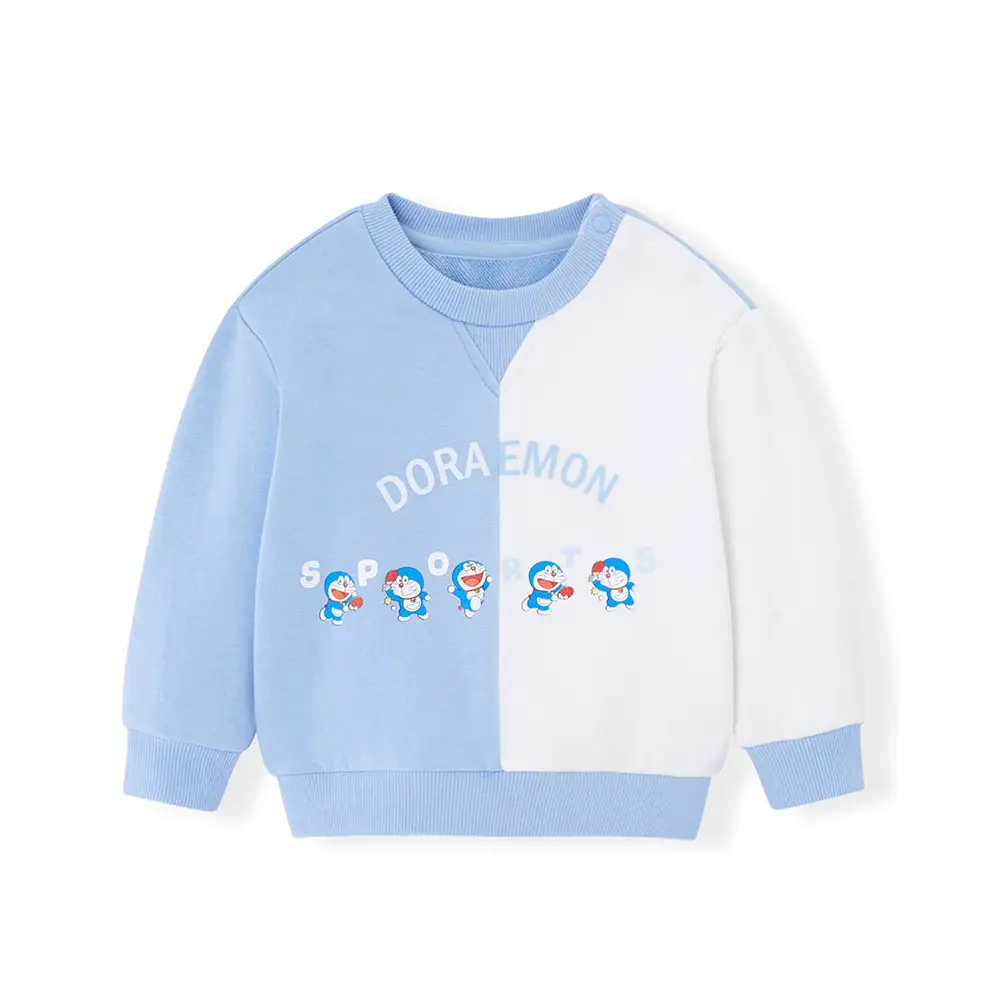 Bonne qualité enfants vêtements commande en gros fille sweat avec carton impression