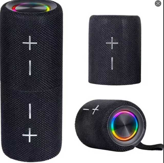 2 1 Portable Split Wireless Speaker IPX6 Waterproof Magnetic Dual Speaker RGB Lights TWS Pairing for 5.4 10W Output