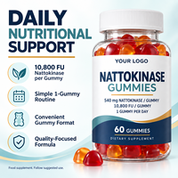 Gummies de Nattokinase Premium en Gros (OEM/ODM) – 10800 FU – Complément pour le Soutien Général de la Santé