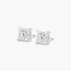 Custom 925 Sterling <b>Silver</b> Moissanite Diamond <b>Stud</b> <b>Earrings</b> Luxury Fine Jewelry for Women Wedding Anniversary Birthday Gift - Product Image 1
