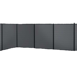 แผงรั้วสวนหรู WPC เกรดสูง ทนทาน ป้องกันรังสียูวี ดีไซน์ใหม่ ปรับแต่งได้ - Product Image 3