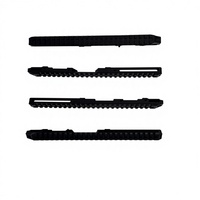 Rail de guidage coulissant en acier inoxydable et aluminium, sur mesure, de haute qualité, durable, pour accessoires de chasse, usiné CNC, anodisé avec précision