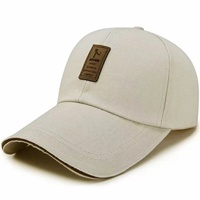 Gorra de Béisbol de Lona para Hombre, Nueva Colección Primavera-Otoño, con Visera Grande, Estilo Casual, para Uso en las Cuatro Estaciones