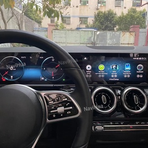 Navihua 12.3" Android Car Radio Stereo GPS Navigation Car DVD Player Twin <b>Screen</b> Instrument Cluster for Mercedes Benz S Class - Product Image 5