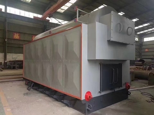 דוד קיטור תעשייתי אופקי להסקה בביומסה, בעל זרימה טבעית של מים, יעילות גבוהה, תפוקה 1-6 טון/שעה, 85%-87% יעילות תרמית - Product Image 4