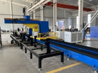 Machine de découpe laser à fibre de haute précision à 5 axes 3D industrielle 12000W avec moteur servo Yaskawa CNC AI/BMP pour acier structurel