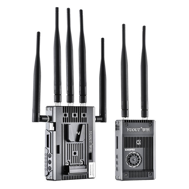 YUOUT 350m Zero Latency No Delay Wireless Image Transmission System Broadcast Video Transmitter
