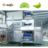 Automatische stoomschilmachine voor plantains en bananen, hoog rendement, machine voor het schillen van groenten en fruit