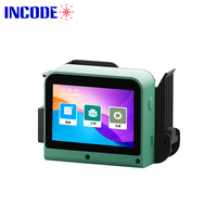 Imprimante thermique portable INCODE Mini à jet d'encre, technologie TIJ, pour cartes, sacs alimentaires, bouteilles, tubes, date d'expiration, encre à séchage rapide