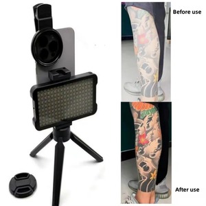 ไฟถ่ายภาพลายสัก LED เลนส์ CPL ขนาด 52 มม. ลดแสงสะท้อน สำหรับถ่ายภาพลายสักด้วยโทรศัพท์ - Product Image 2