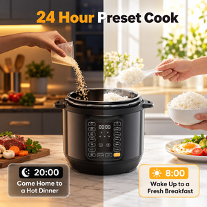 <b>Electric</b> <b>Pressure</b> <b>Cooker</b> 5.7L/7.6L App-Controlled Multifunctional Stainless Steel Multi <b>Cooker</b> Microcomputer Control for Home - Product Image 4