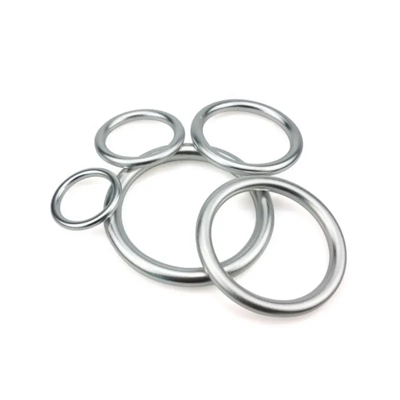 Custom metal zinc Alloy handbag accessories Metal O Ring